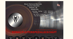 Desktop Screenshot of blackdiamondrecords.de